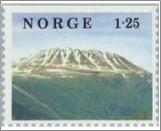 Used NK 820   Gaustatoppen (1883 m), Telemark province Multicolor 1.25 Krone