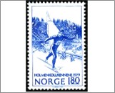 Used NK 840   Cross-country skiing at Holmenkollen, 1976 Blue 1.8 Krone
