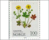 Used NK 855   Alpine Cinquefoil (Potentilla crantzii) Multicolor 1 Krone