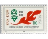 Used NK 857   Christian Youth Association Multicolor 1 Krone