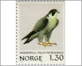 Used NK 876   Peregrine Falcon (Falco peregrinus) Multicolor 1.5 Krone