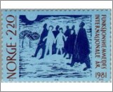 Used NK 894   International Year of Disabled Persons Multicolor 2.2 Krone