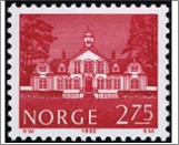 Used NK 906   Damsgard, Laksevag Dark pink lilac 2.75 Krone