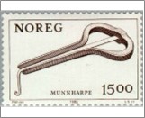 Used NK 912   Jew's Harp Dark lilac brown 15 Krone