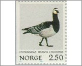 Used NK 931   Barnacle Goose (Branta leucopsis) Multicolor 2.5 Krone