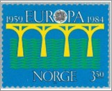 Used NK 953   Stylised bridge Multicolor 3.5 Krone