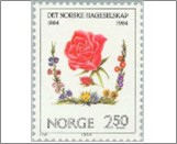 Used NK 955   Flowers & rose Multicolor 2.5 Krone