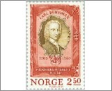 Used NK 982   Carl Deichman (1705-1780) Brown red,Olive brown 2.5 Krone
