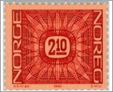 Used NK 990   Sun ornament Orange red,Dark brown red 2.1 Krone