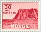 Mint NK 416 The North Cape IV 30 Øre Red