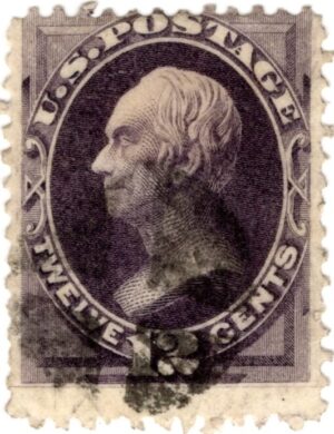 USA 1870 Used SC151 Henry Clay Dull violet 12 Cent 1870