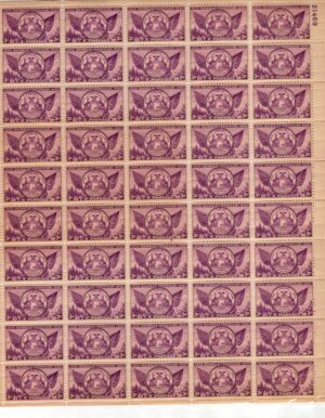 USA 1935 Mint Sheet SC775SH Great Seal of the State of Michigan (1835) Sheet of 50