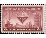USA 1951 Mint SC1002 American Chemical Society Diamond Jubilee Violet brown 3 Cent 1951