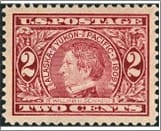 USA 1909 Mint SC370 William H. Seward (1801-1872), former US Secretary of State Carmine 2 Cent 1909