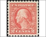 USA 1914 Mint SC425 George Washington Pink red 2 Cent 1914