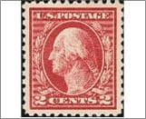 USA 1917 Mint SC499 George Washington Pink 2 Cent 1917