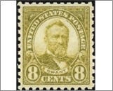 USA 1926 Mint SC589 Ulysses S Grant Olive 8 Cent 1926