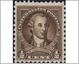 USA 1932 Mint SC704 George Washington Olive brown 0.5 Cent 1932
