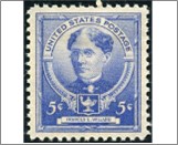 USA 1940 Mint SC872 Frances E. Willard Ultramarine 5 Cent 1940