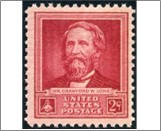 USA 1940 Mint SC875 Dr. Crawford W. Long Pink carmine 2 Cent 1940