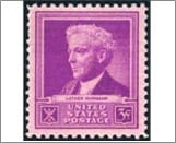 USA 1940 Mint SC876 Luther Burbank Bright red violet 3 Cent 1940
