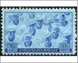 USA 1945 Mint SC935 United States Sailors Blue 3 Cent 1945