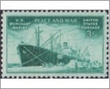 USA 1946 Mint SC939 Liberty Ship Unloading Cargo Blue green 3 Cent 1946
