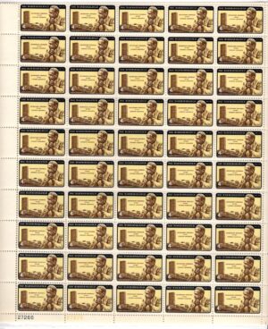 Mint Sheet USA 1962 SC1203SH UN Headquarters and Dag Hammarskjold, UN Sec. Gen., 1953-61 Multicolor 4 Cent 1962 Full Sheet