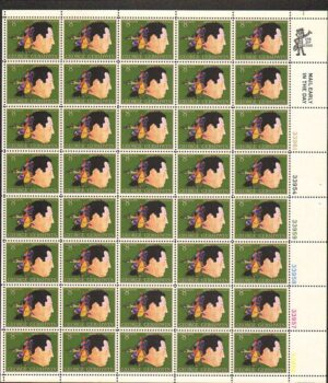 Mint Sheet USA 1973 SC1484SH George Gershwin, Sportin' Life, Porgy and Bess Multicolor 8 Cent 1973 Full Sheet