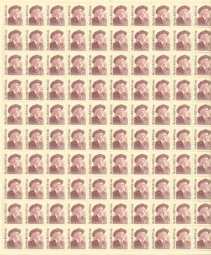 Mint Sheet USA 1988 SC2177SH Buffalo Bill Cody Claret 15 Cent 1988 Full Sheet