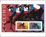 Mint Stamp USA 1996 SC3119 Cycling Multicolor 50 Cent 1996