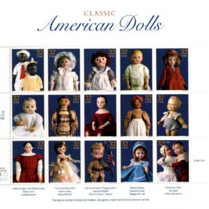 Mint Sheet USA 1997 SC3151 Classic Dolls 15*32 ¢ - United States Pane of 20