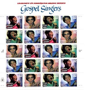 Mint Stamp USA 1998 SC3216-19 Gospel Singers: 32 ¢ - United States cent Pane of 20