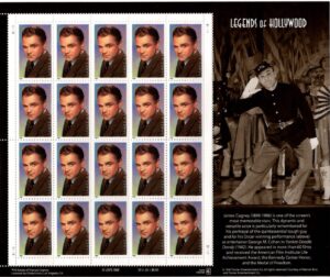Mint Sheet USA 1999 SC3329SH James Cagney 33 ¢ - United States cent Full Sheet