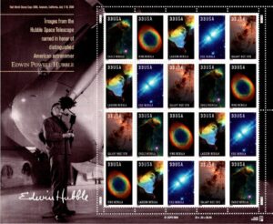 Mint Sheet USA 2000 SC3384-88 Hubble Images 2000 33 ¢ - Pane of 20