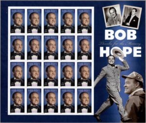 Mint Stamp USA 2009 SC4406SH Bob Hope (1903-2003) 44 ¢ - United States cent Multicolor Full Sheet