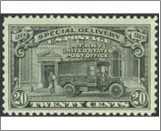 Mint Stamp USA 1951 SCE19 Post Office Truck Black 20 Cent 1951