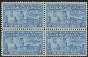 Mint Stamp USA 1944 SCE17 Motorcycle Blue 13 Cent 1944**STOCK IMAGE**