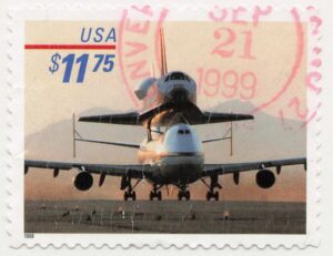 Used Stamp USA 1998 SC3262 Piggyback Space Shuttle 11.75 $ - United States dollar Multicolor