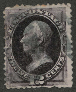 Used Stamp USA 1870 SC151 Henry Clay Dull violet 12 Cent 1870