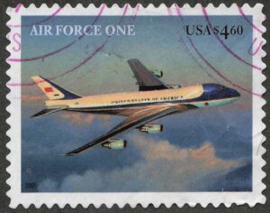 Used Stamp USA 2007 SC4144 Air Force One 4.6 $ - United States dollar Multicolor