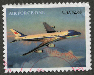 Used Stamp USA 2007 SC4144 Air Force One 4.6 $ - United States dollar Multicolor