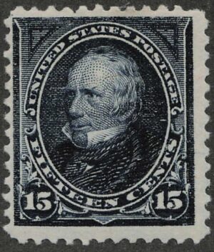 Mint Hinged Stamp USA 1895 SC274 Henry Clay Dark blue 15 Cent 1895