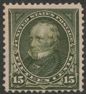 Mint Never Hinged Stamp USA 1898 SC284 Henry Clay Olive 15 Cent 1898