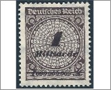 Mint Stamp German Reich 1923 MI325A(SC294) 1000000000 German reichsmark Dark brown Value in Milliarden**STOCK IMAGE**