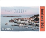 Used Stamp Norway 2023 NK2092(SC) 300th Anniversary of Risør 27 Krone Multicolor**STOCK IMAGE**
