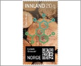 Used Stamp Norway 2023 NK2103(SC) Converting Trees to Animal Feed 21 Krone Multicolor**STOCK IMAGE**