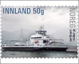 Used Stamp Norway 2023 NK2105(SC) MV "Ampere" 27 Krone Multicolor**STOCK IMAGE**