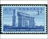 Mint Stamp USA 1956 SC1074 Log Cabin Dark blue 3 Cent 1956**STOCK IMAGE**