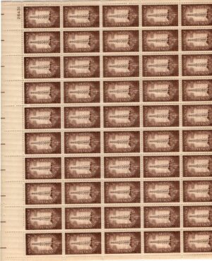 Mint Sheet USA 1959 SC1134SH Oil Derrick Brown 4 Cent 1959**STOCK IMAGE**